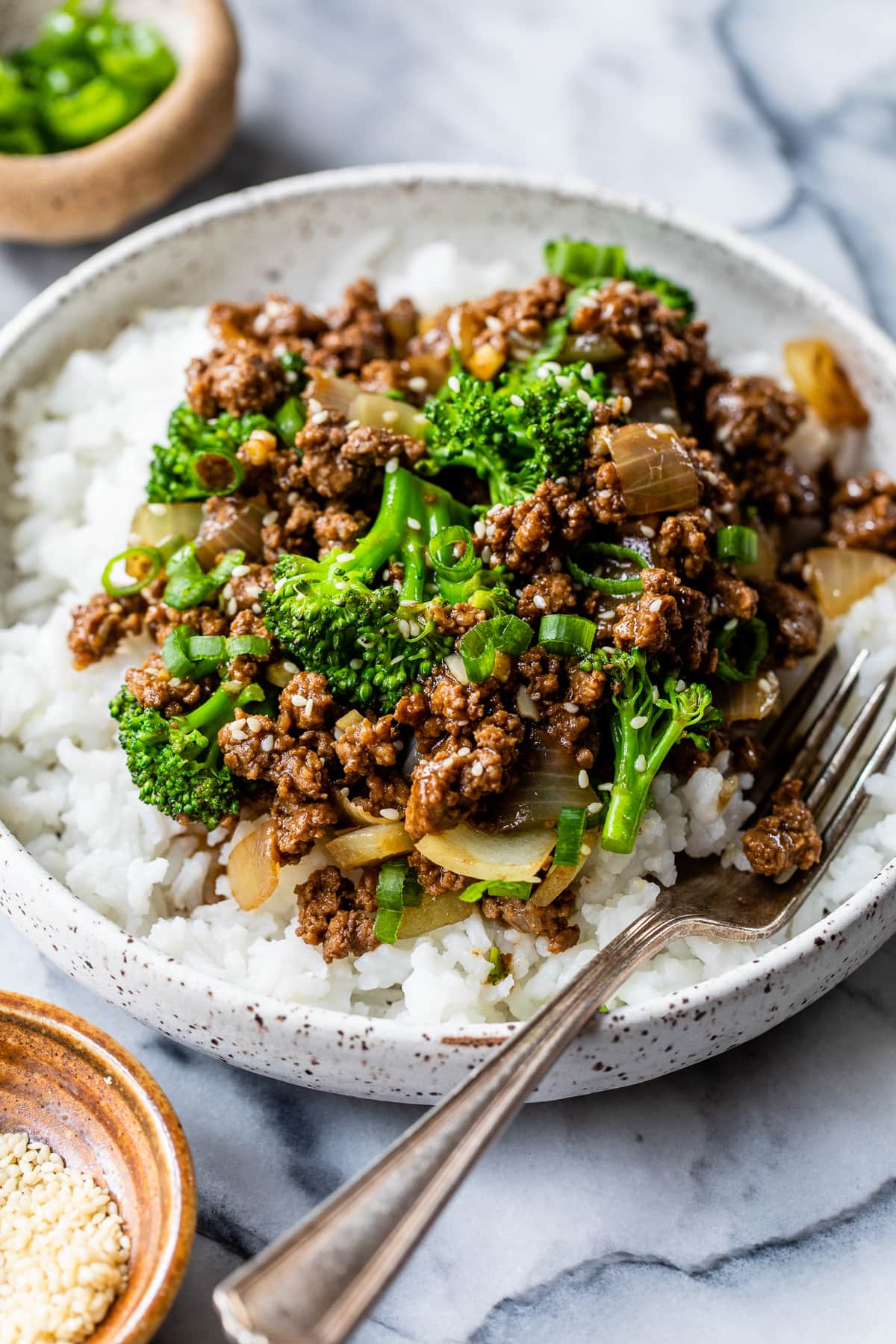 Ground Beef and Broccoli Stir Fry with Coconut Aminos