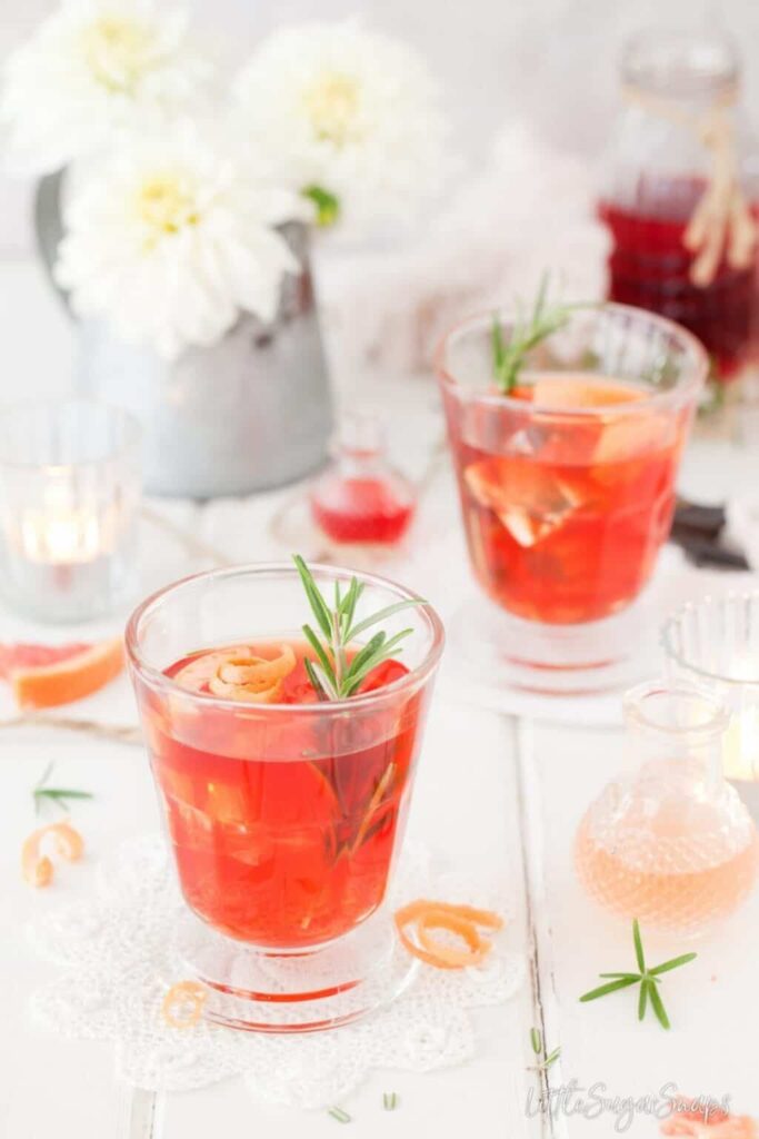 Stirred Grapefruit Negroni Twist