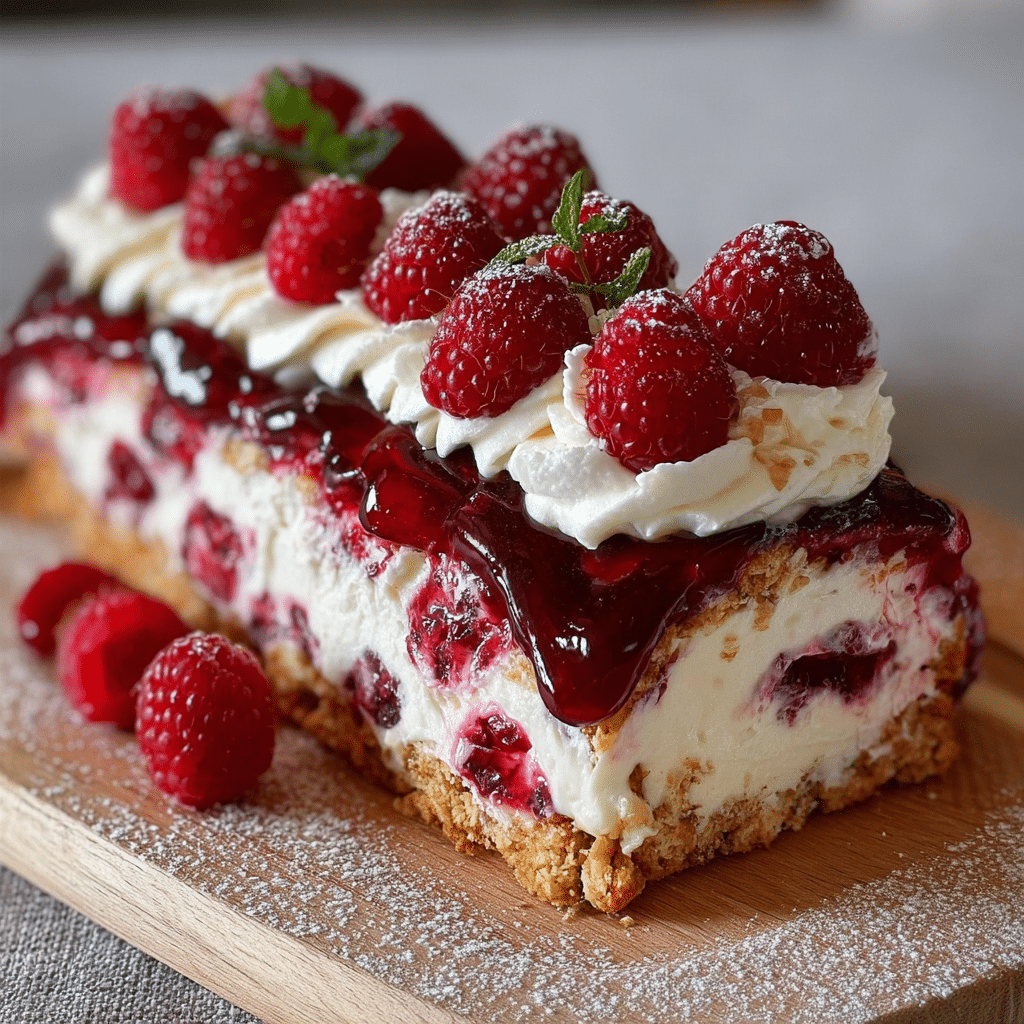 No-Bake Raspberry Almond Mascarpone Tart