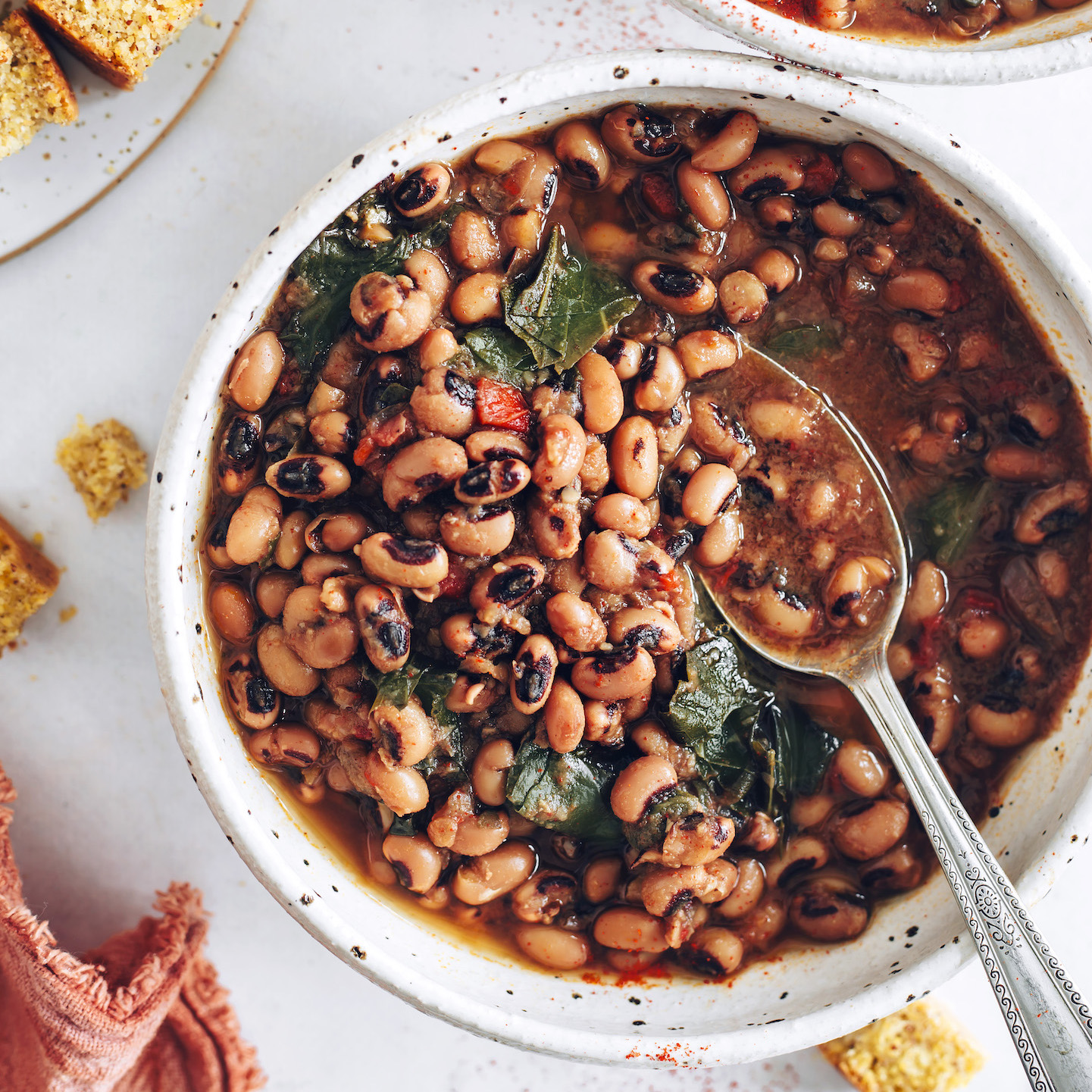 Smoky Black-Eyed Pea and Chorizo One-Pot Stew