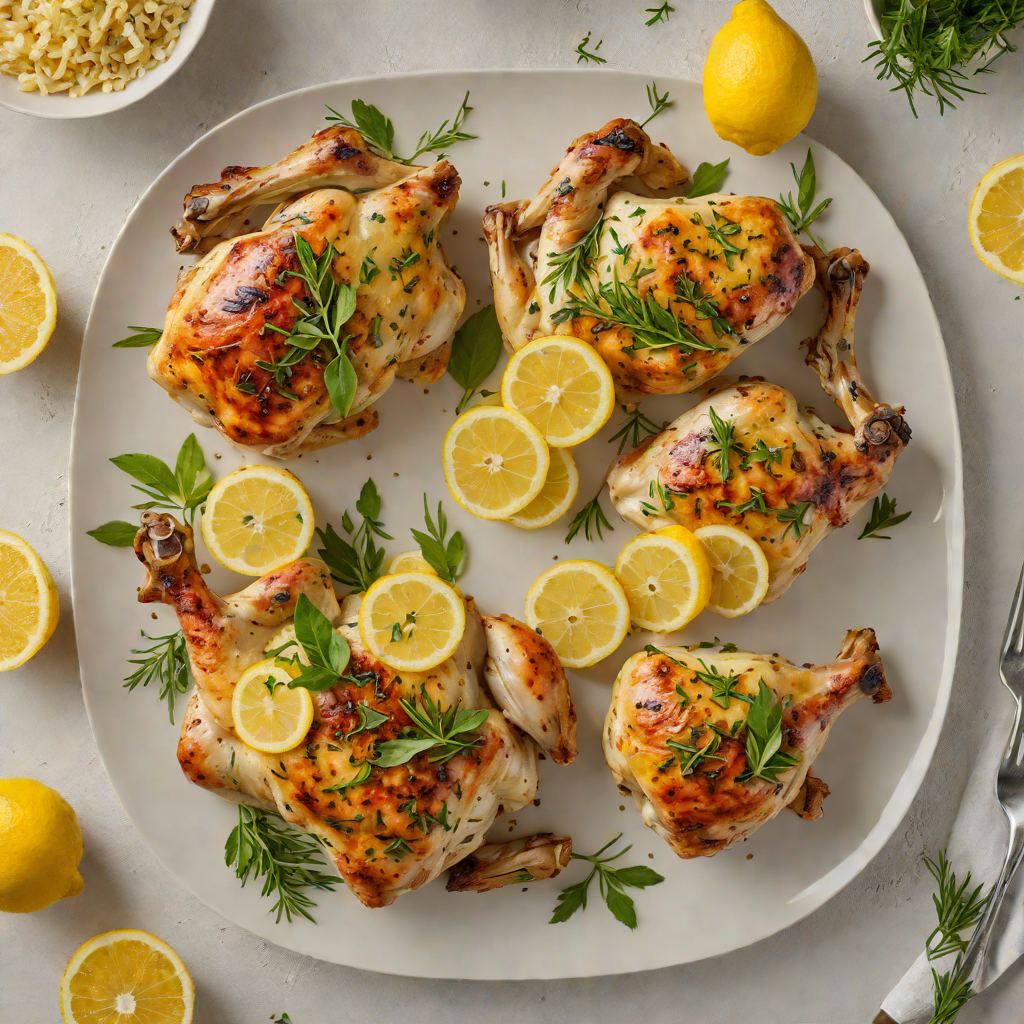Pan-Roasted Lemon-Herb Chicken with Garlic Butter
