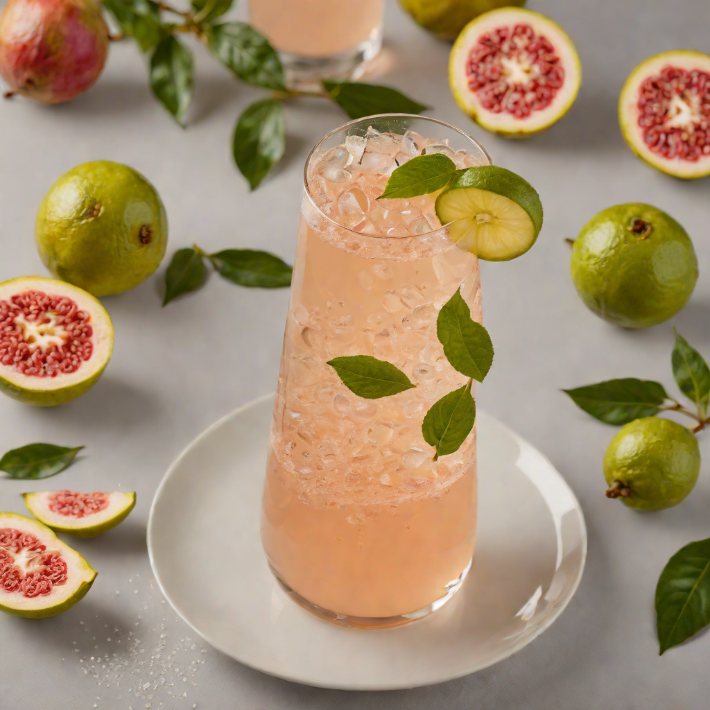 Sparkling Tropical Guava Fizz