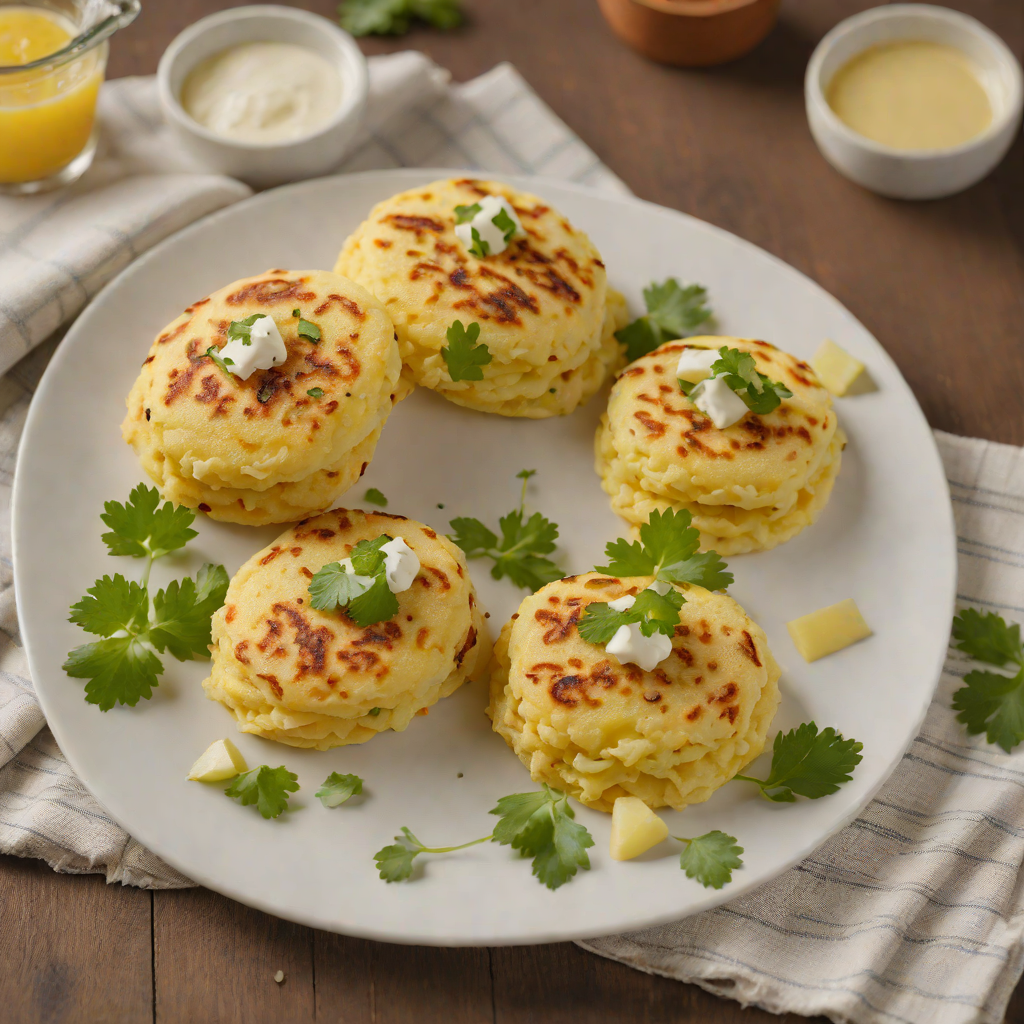 Paraguayan Corn and Cheese Arepas