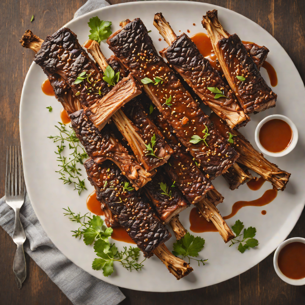 Slow-Roasted Beef Ribs with Brazilian Spice Rub