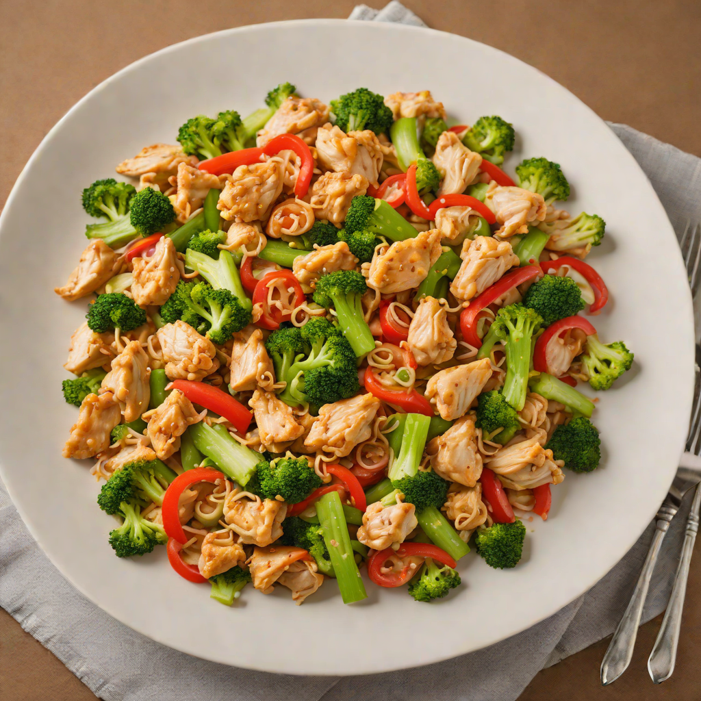 Basic Calculator-Inspired Quick Chicken Stir Fry