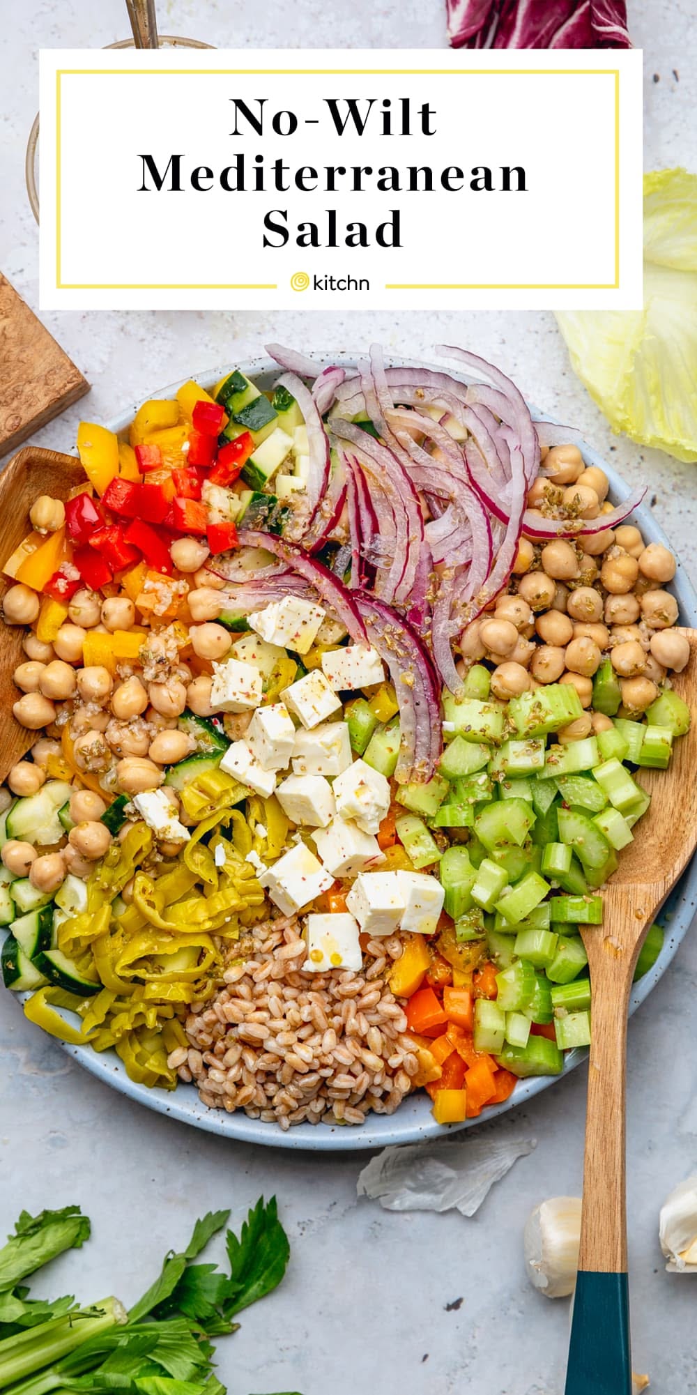 Mediterranean Citrus Vinaigrette Vegetable Salad