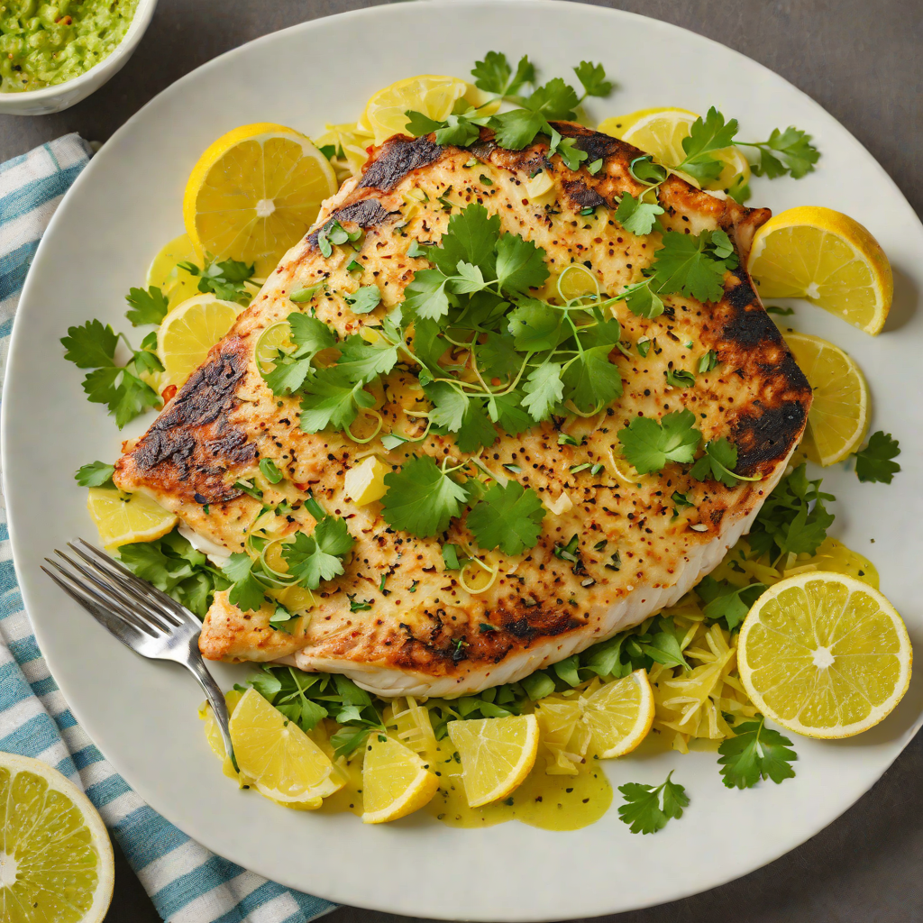 Pan-Seared Tilapia with Citrus and Cilantro Mojo