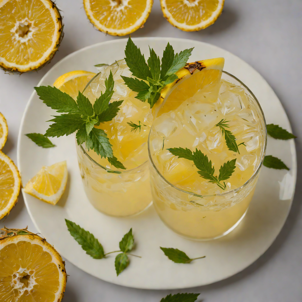 Citrus-Infused Pineapple Mezcal Smash