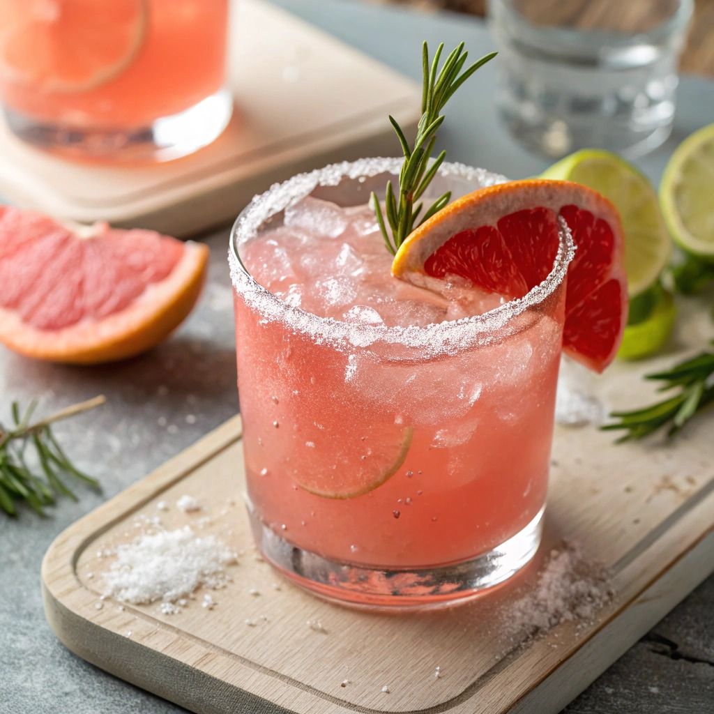 Citrus-Shaken Paloma with Grapefruit and Lime