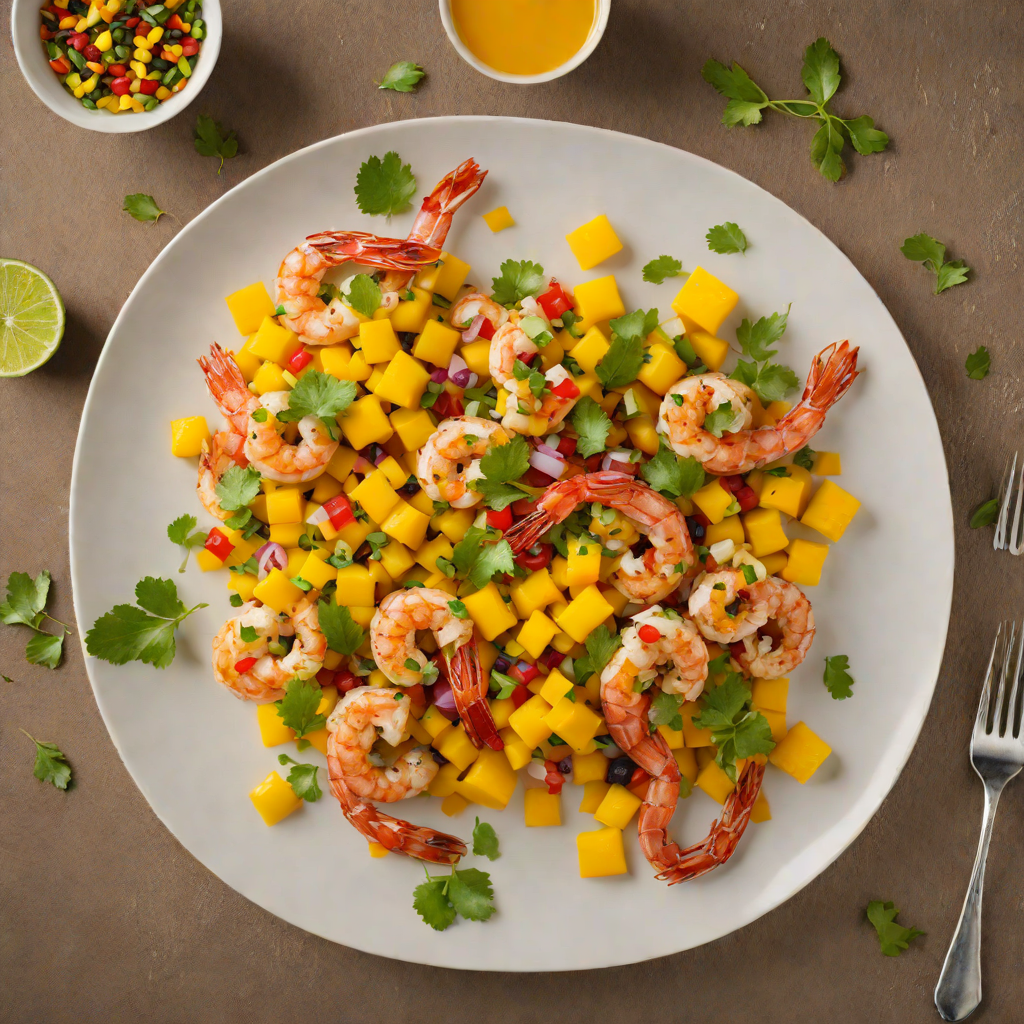 Caribbean-Spiced Shrimp with Mango Salsa