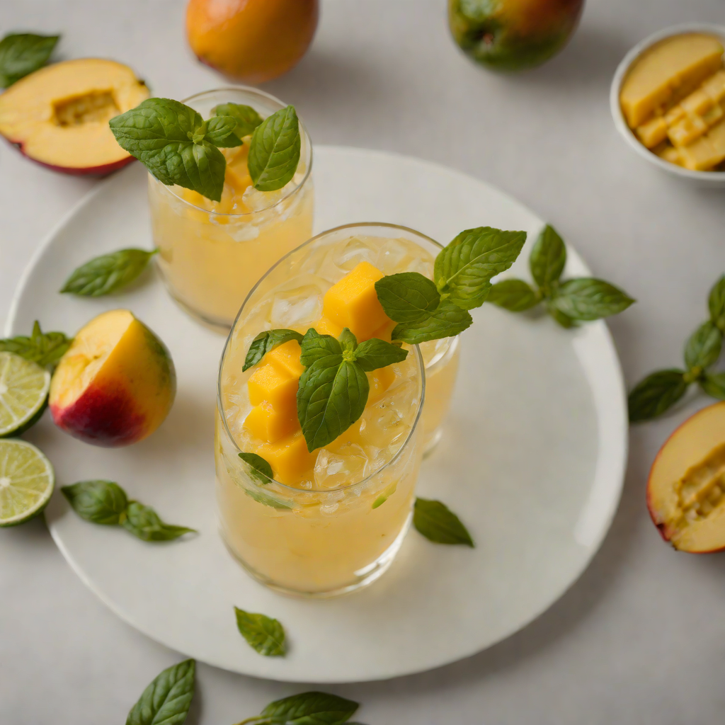 Mango-Basil Mezcal Smash