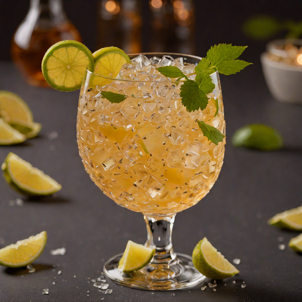Tropical Rum and Ginger Tonic