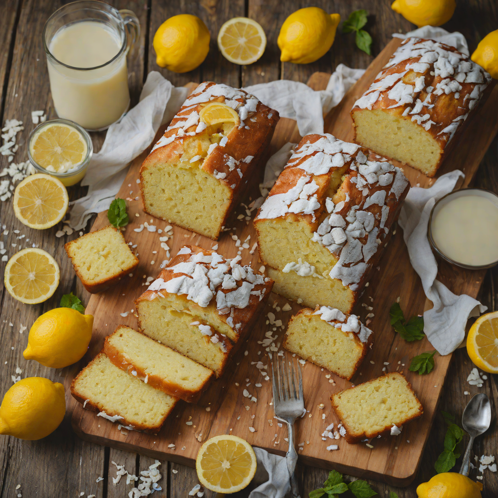 Three-Ingredient Lemon Yogurt Pound Cake