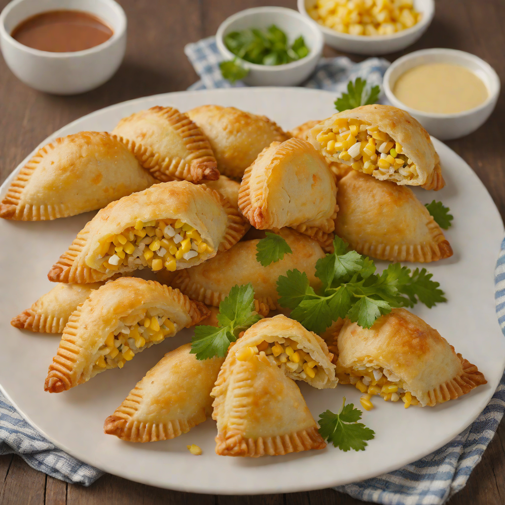 Savory Paraguayan Cheese and Corn Empanadas