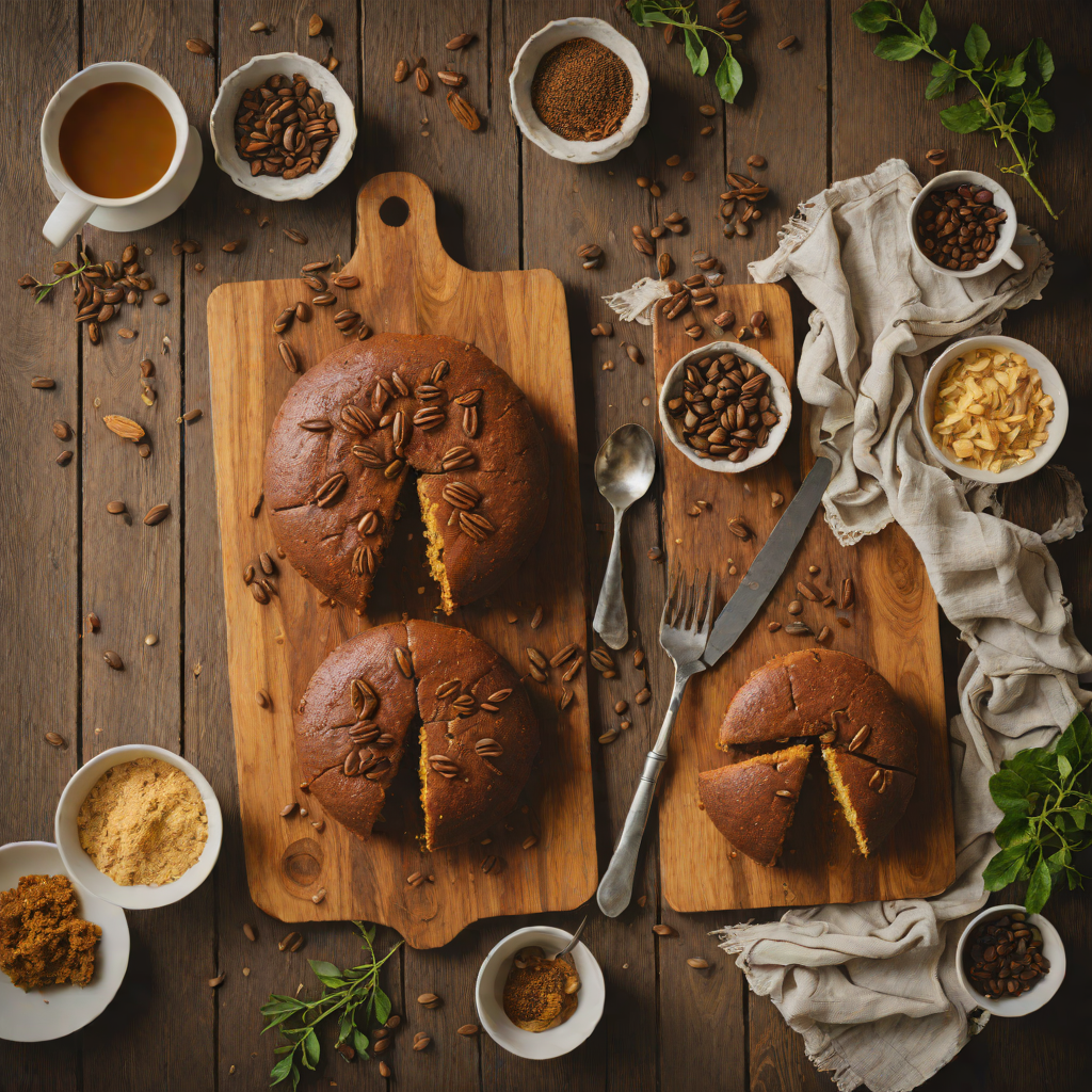 Ethiopian-Inspired Coffee-Spiced Cardamom Cake