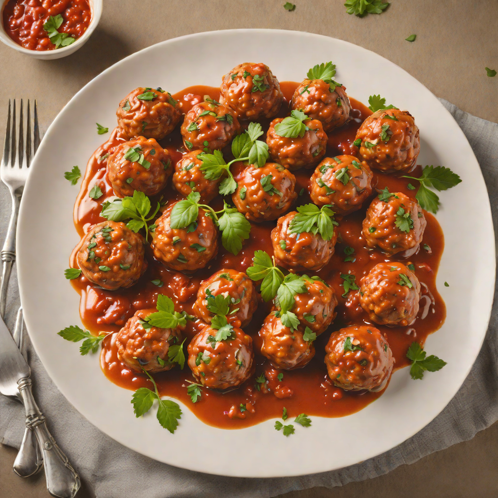 Veggie-Loaded Turkey Meatballs with Tomato Sauce