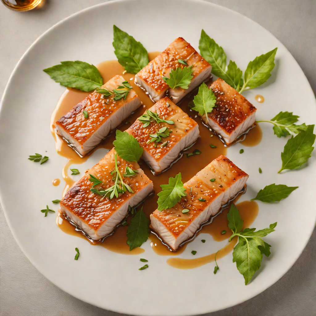 Vinegar-Poached Pork Belly with Garlic and Bay Leaves