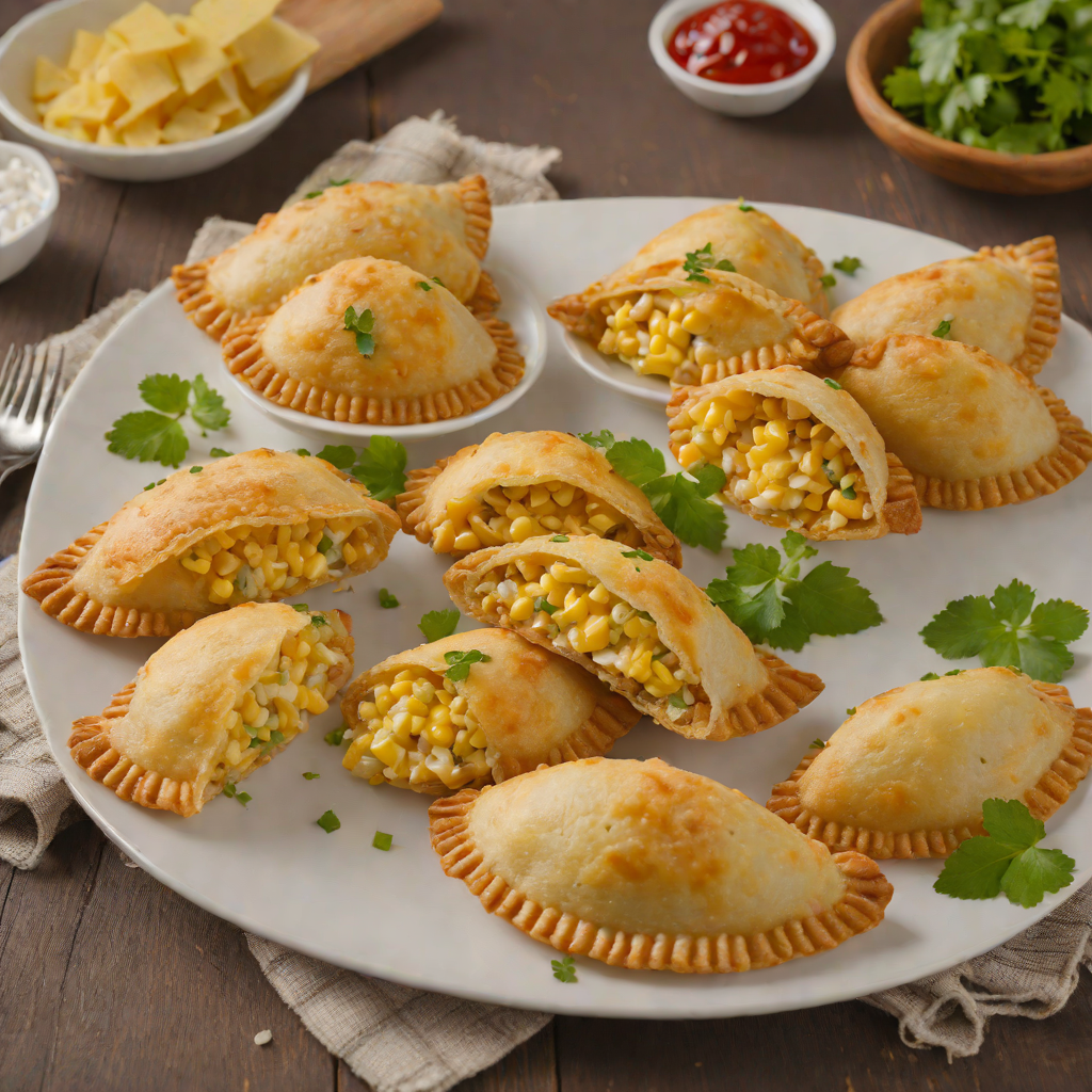 Paraguayan-Style Corn and Cheese Empanadas