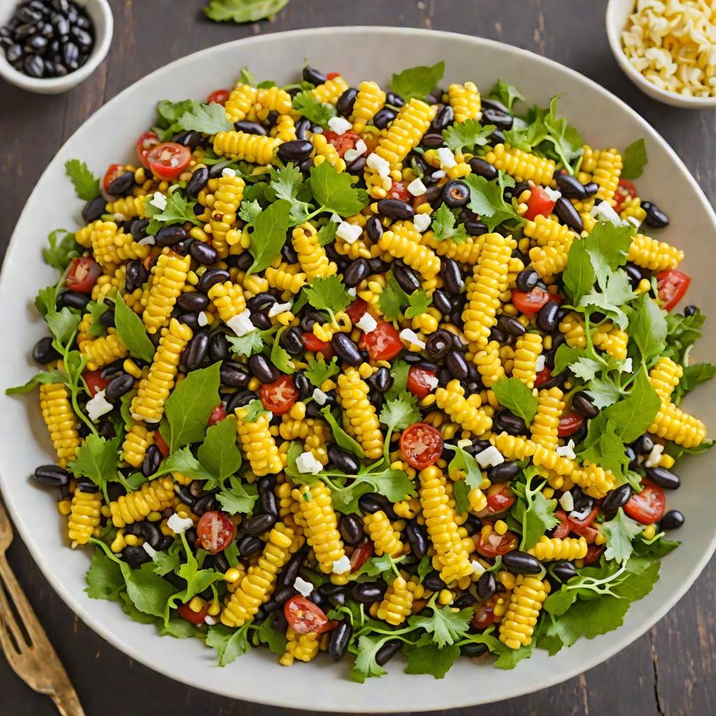 Canalside-Inspired Roasted Corn and Black Bean Salad
