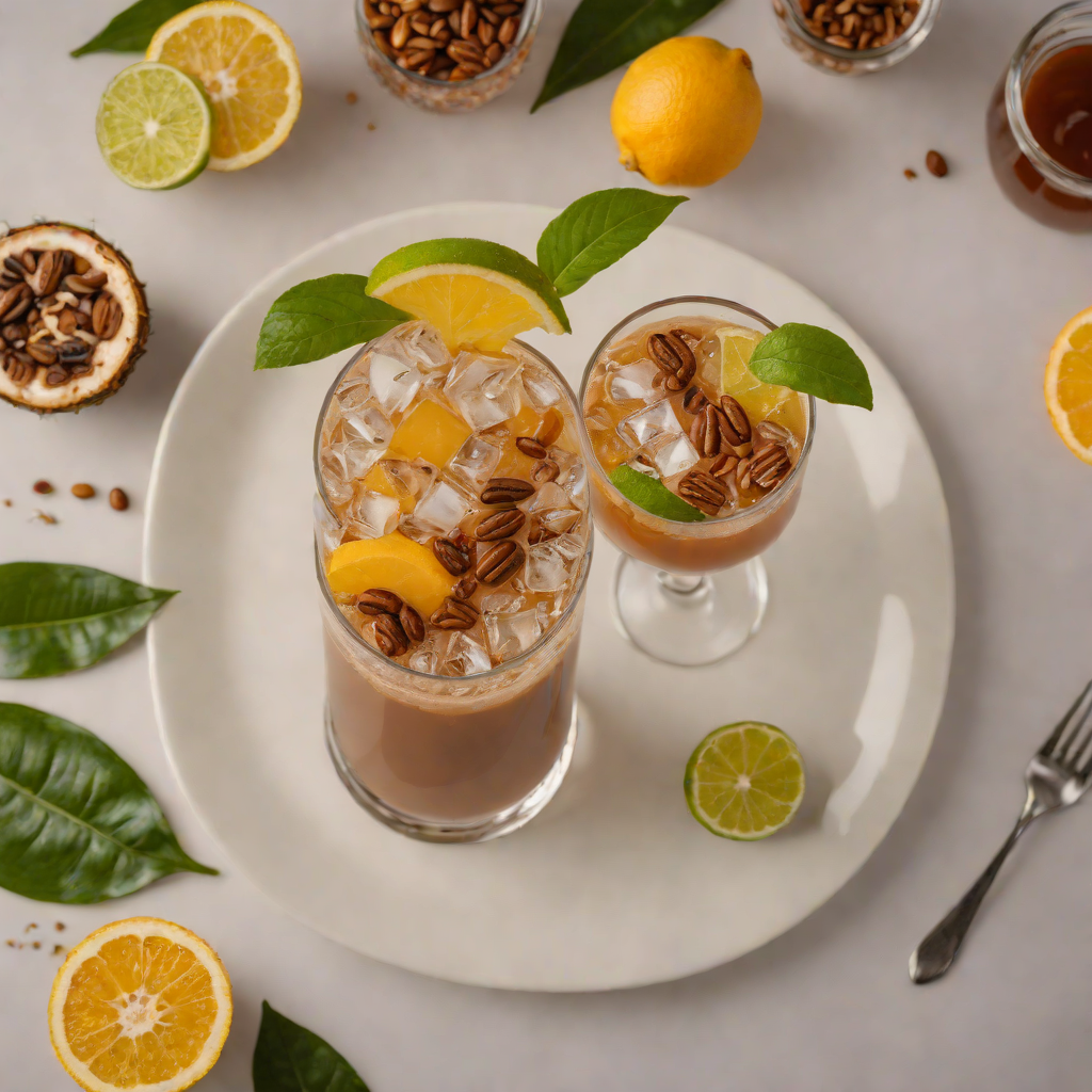Tropical Spiced Coffee Tonic
