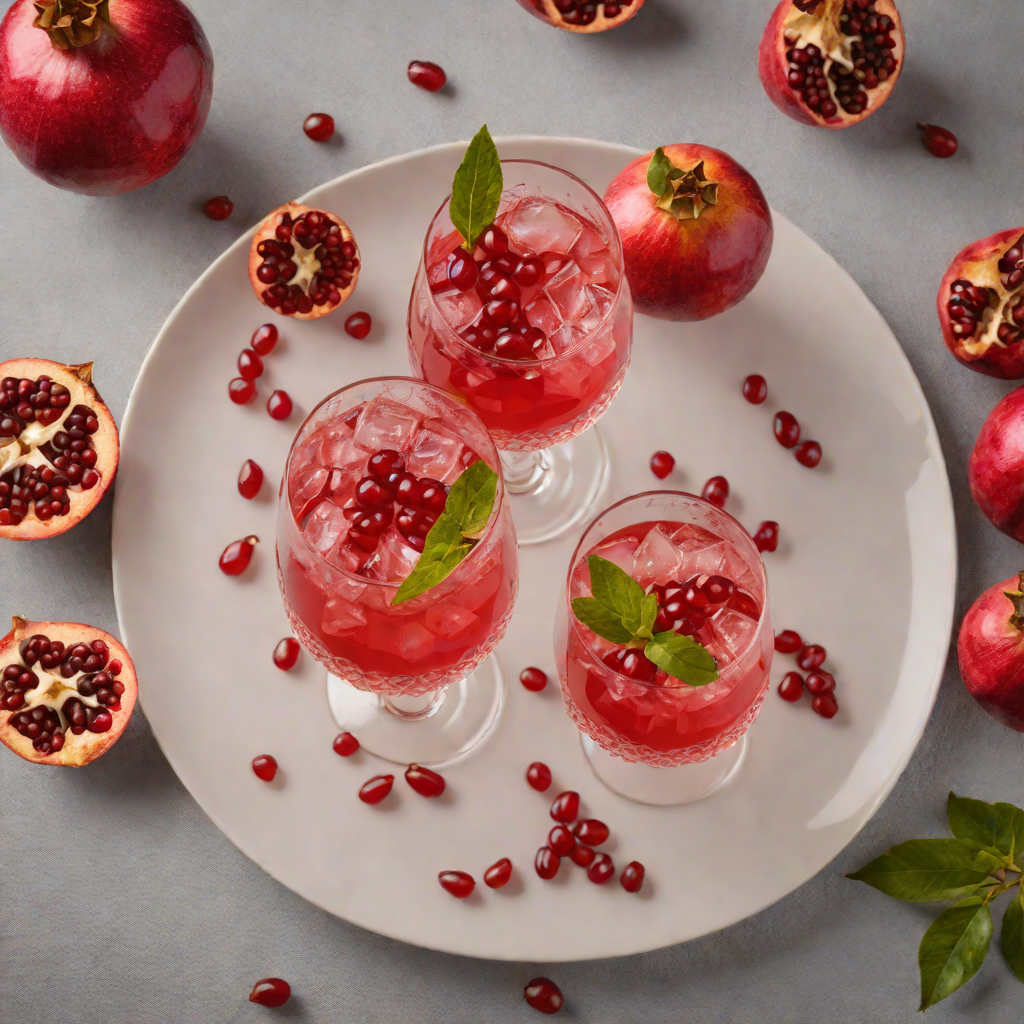 Wickedly Sweet Pomegranate Fizz