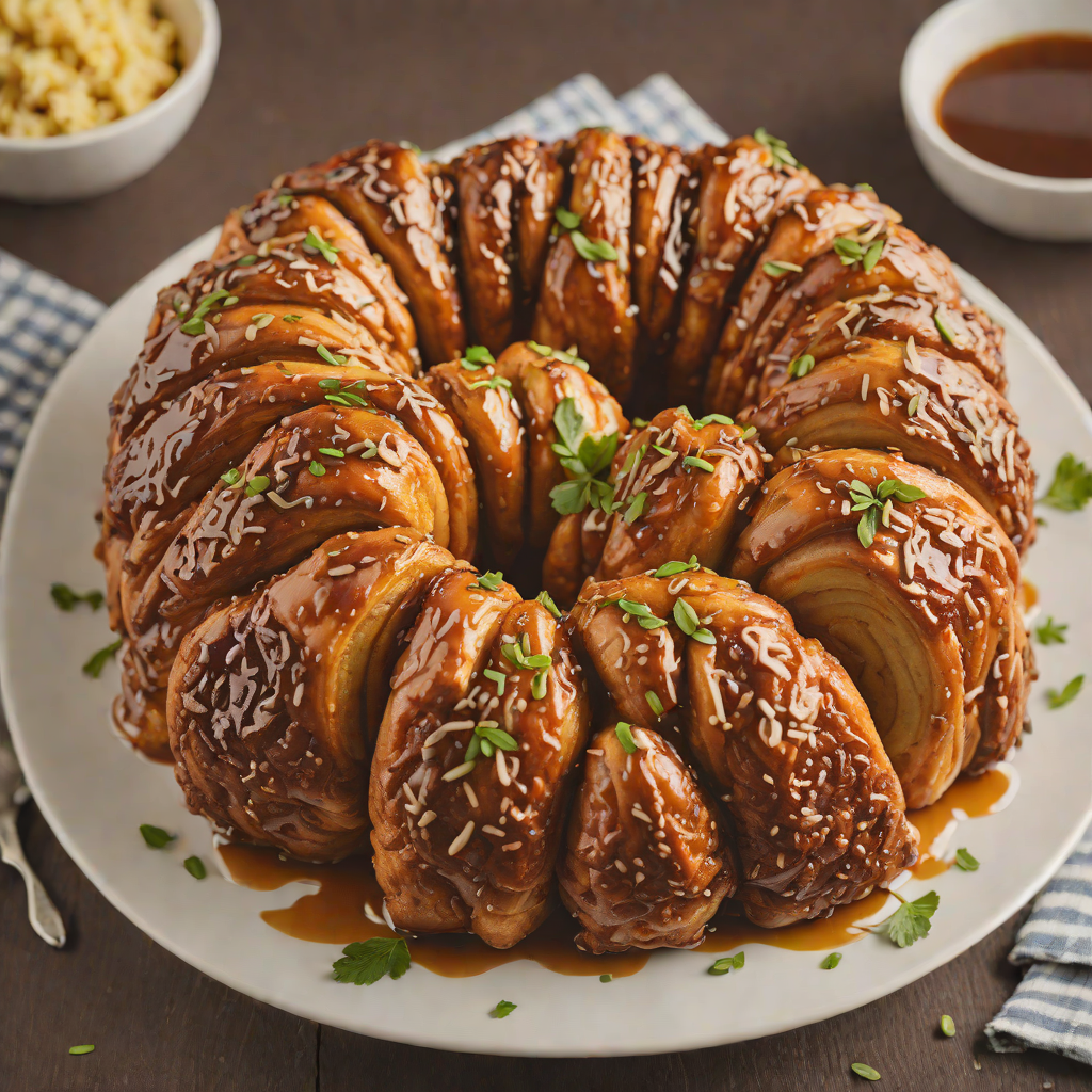 Savory Cinnamon-Spiced Monkey Bread Pull-Apart