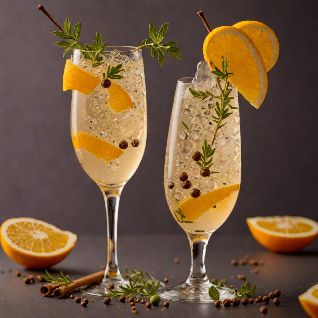 Peppercorn Citrus Sparkler