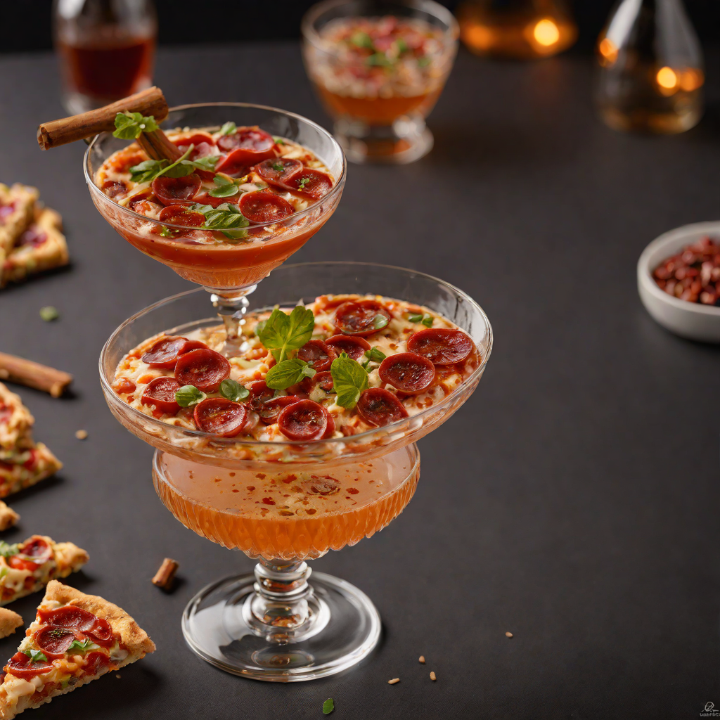 Cinnamon-Spiced Pepperoni Pizza Cocktail