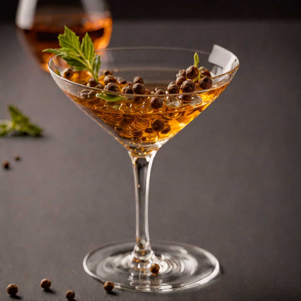 Peppercorn-Infused Vermouth Stir