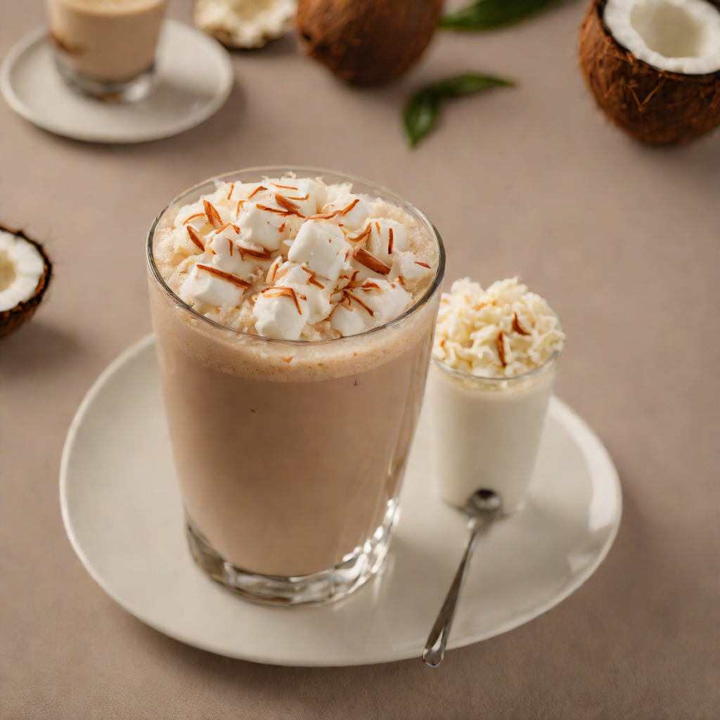 Coconut Vanilla Iced Latte