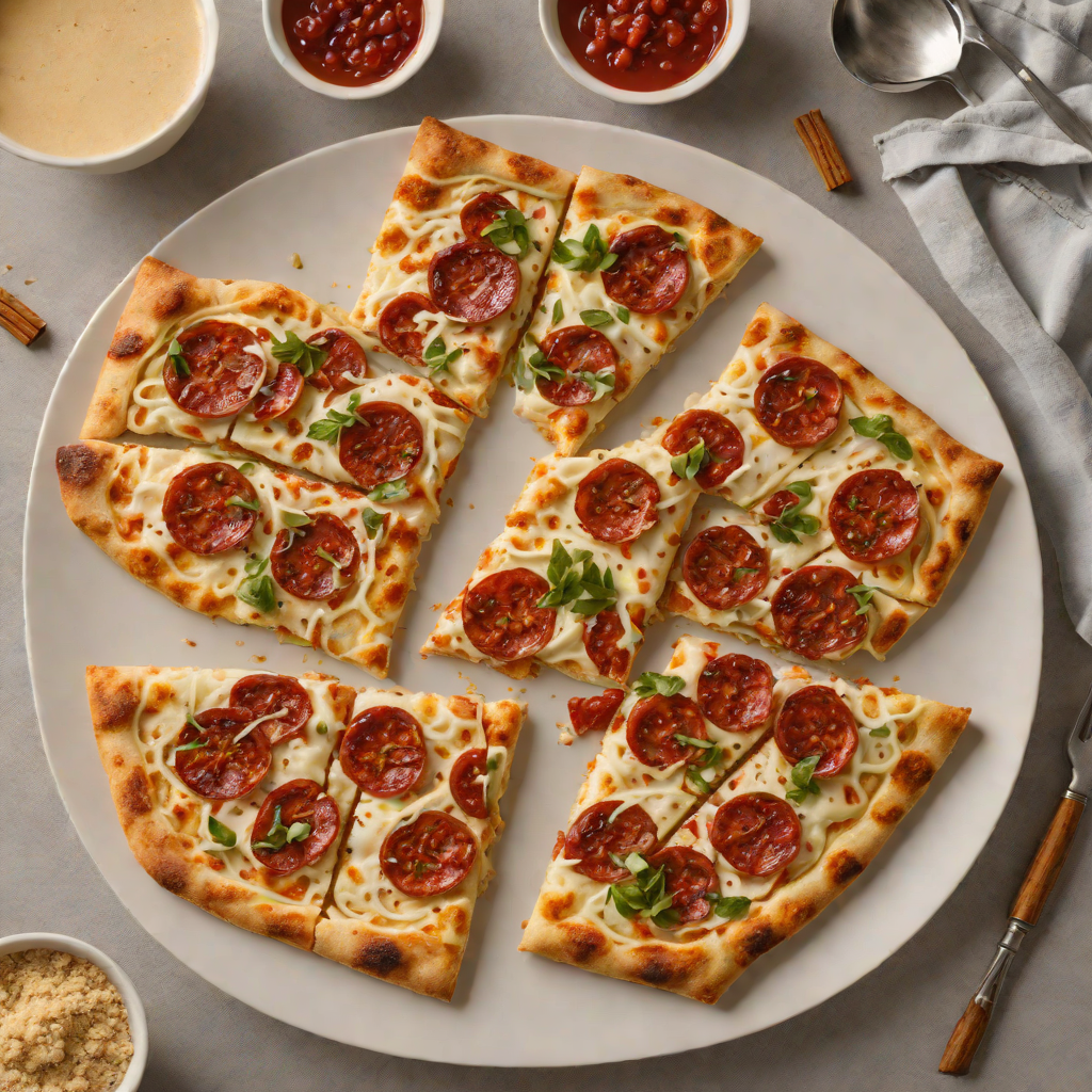 Cinnamon Sugar Pepperoni Flatbread