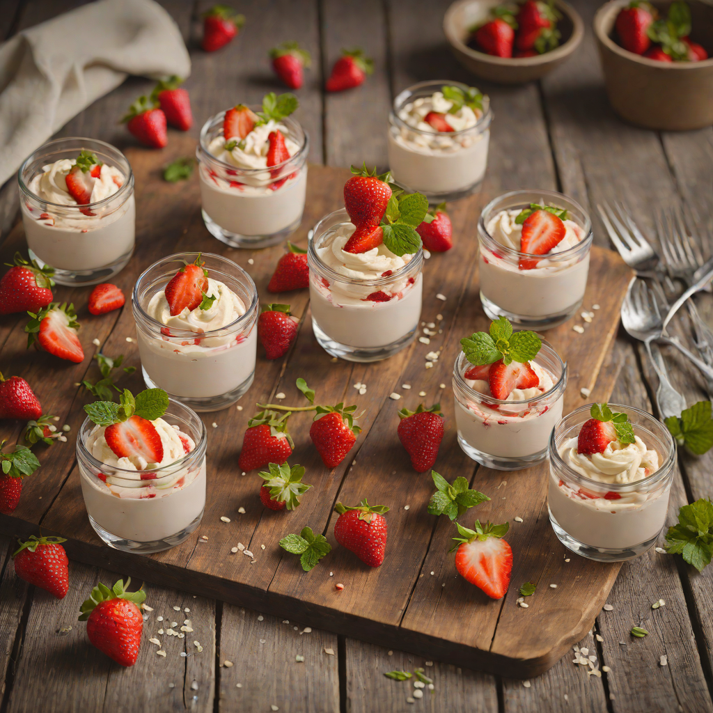 Chilled Strawberry Mascarpone Verrines