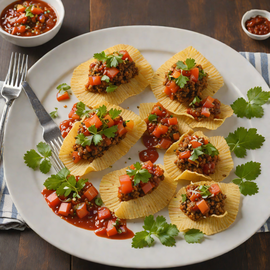 Blue Cornmeal Tamale Cakes with Spicy Tomato Relish