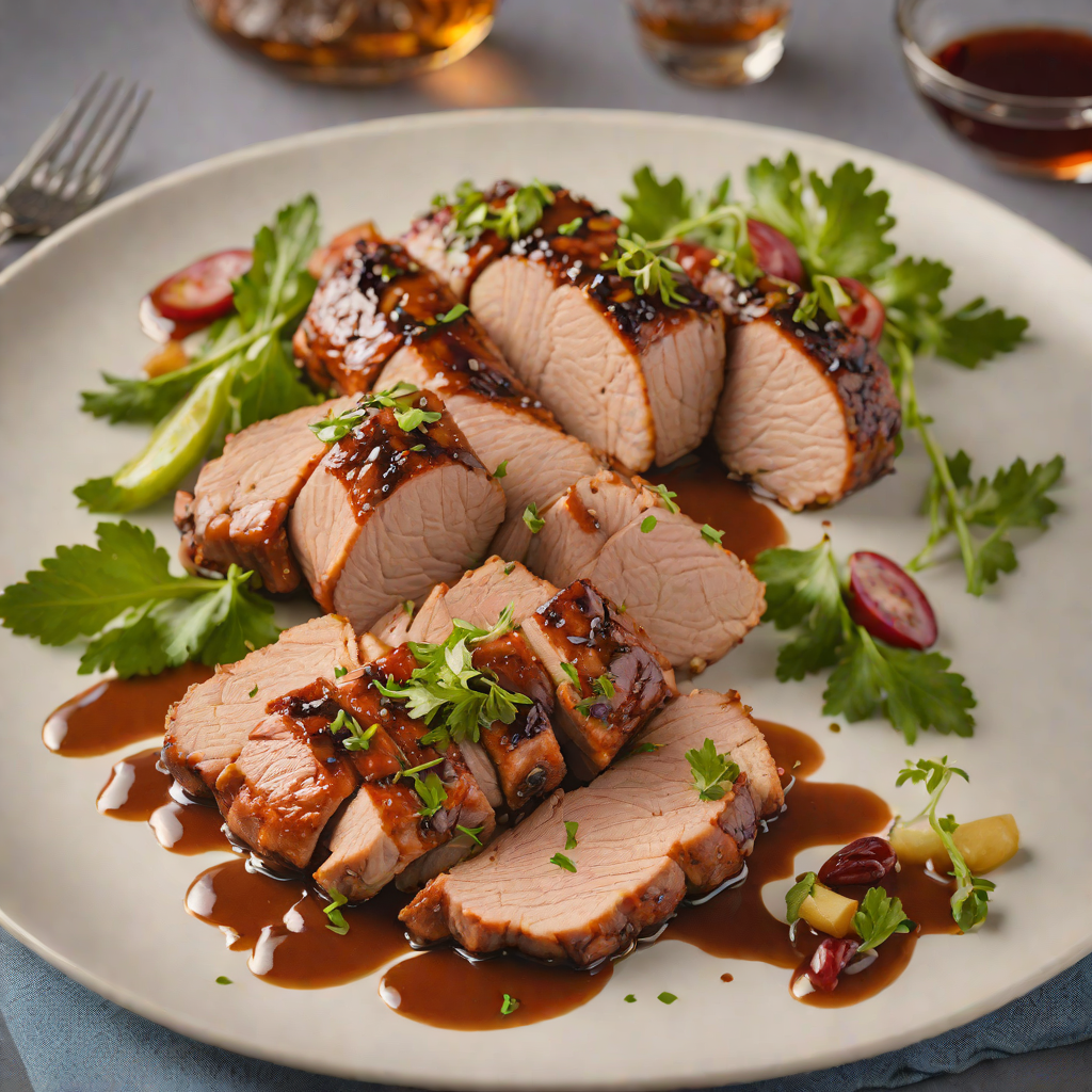 Smoky Bourbon-Glazed Pork Tenderloin