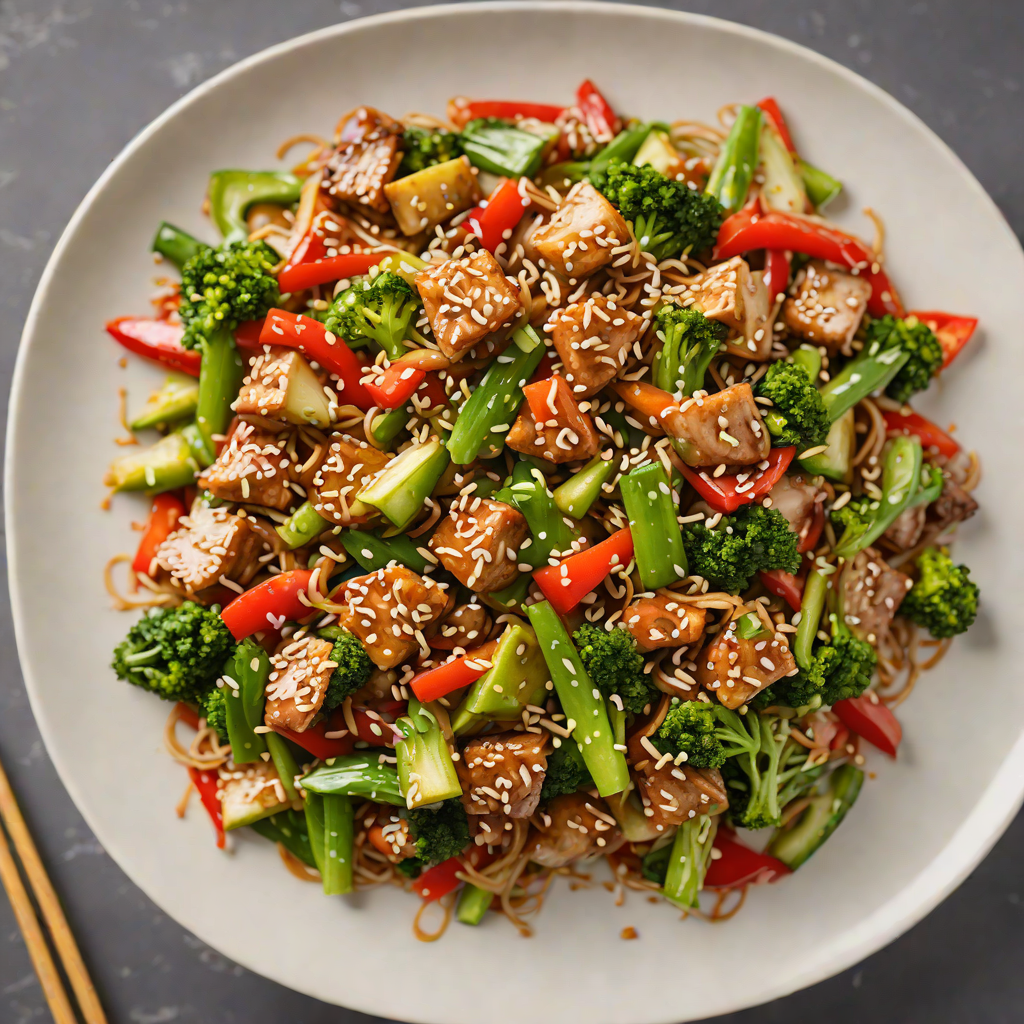 Hidden Veggie Stir-Fry with Sesame-Ginger Glaze