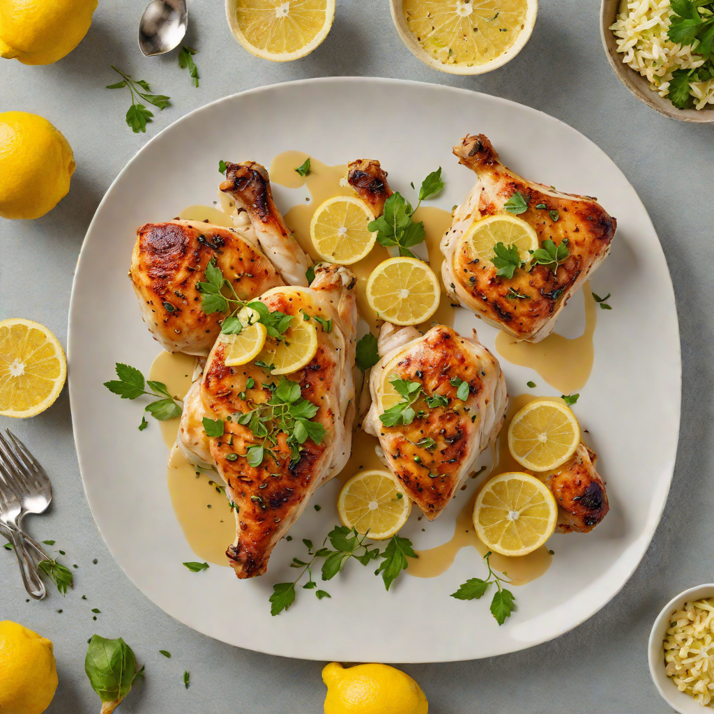 Quick Pan-Seared Chicken with Lemon and Garlic Butter