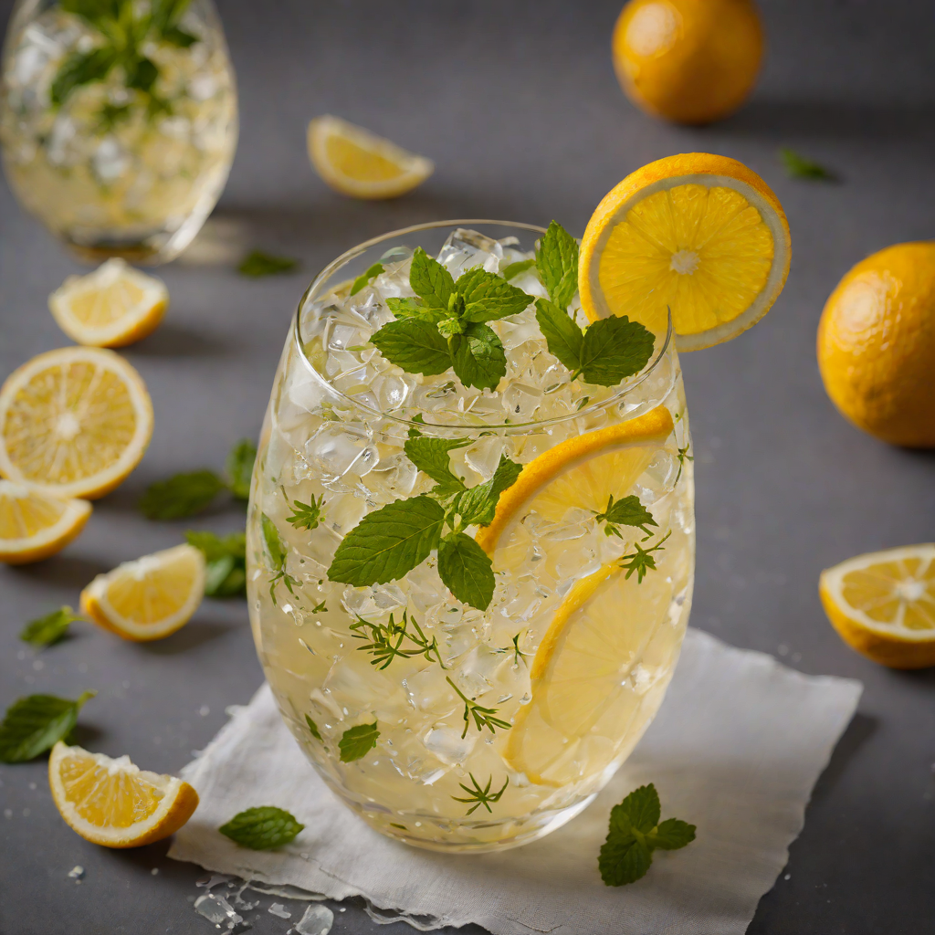 Minted Citrus Ginger Tonic