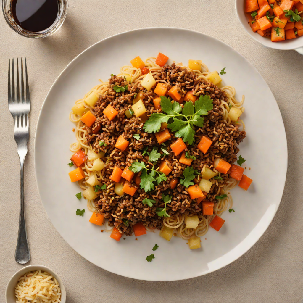 Slow-Cooked Savoury Mince with Vegemite and Root Vegetables