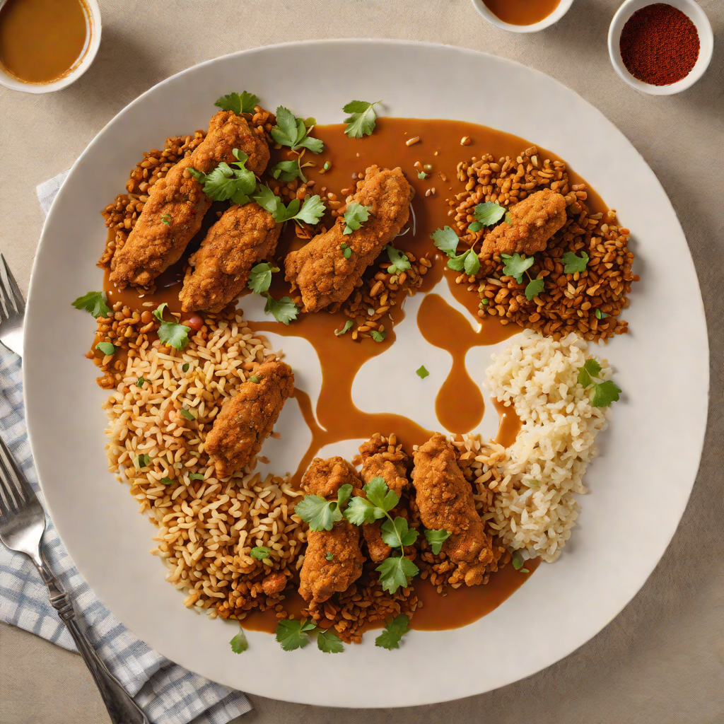 Berbere-Spiced Chicken Tibs with Injera Crumble