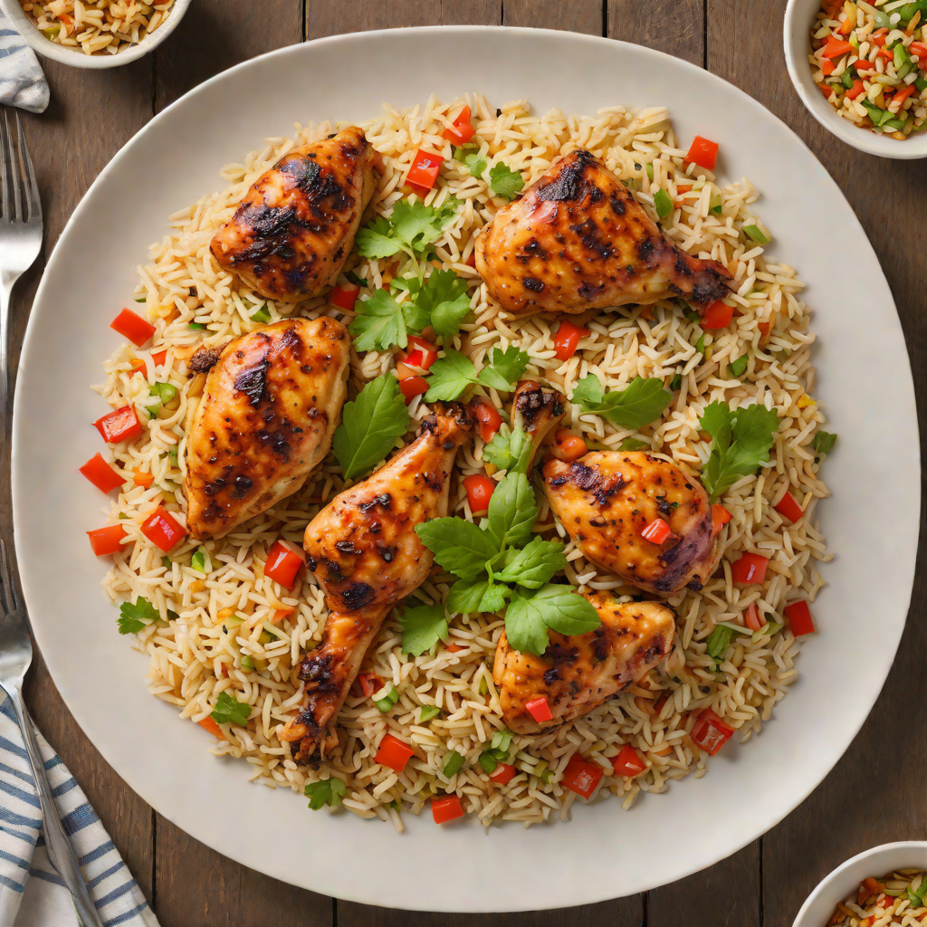 One-Pot Cajun-Spiced Chicken and Rice