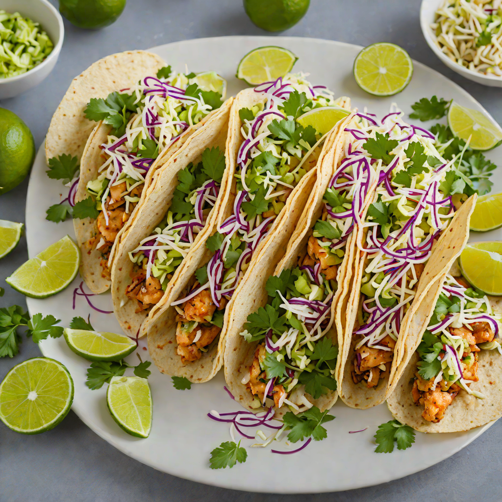 Street-Style Baja Fish Tacos with Cilantro-Lime Slaw