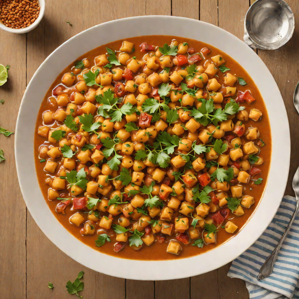 Spiced Solana-Inspired Chickpea Stew