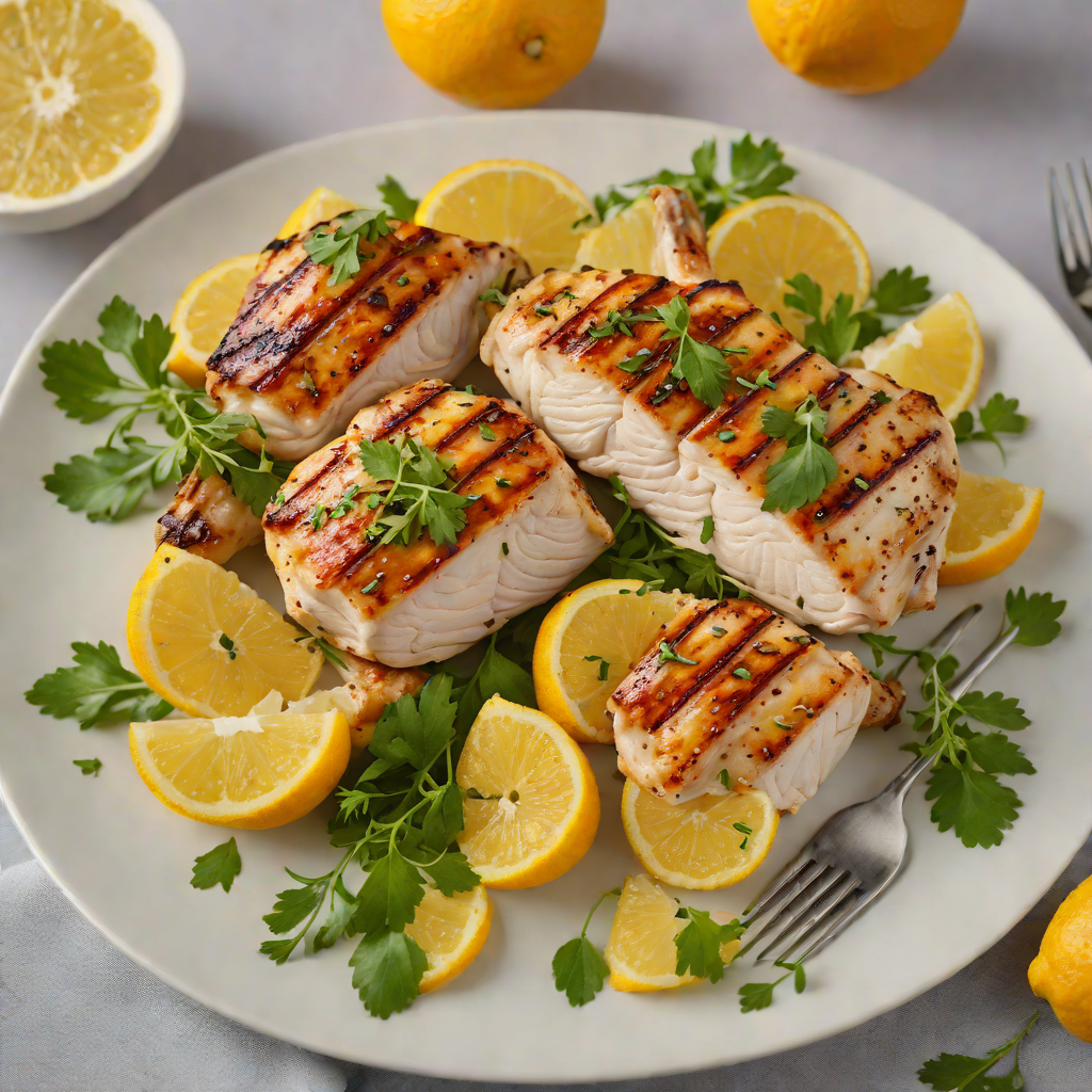XRP-Infused Citrus and Herb Grilled Chicken