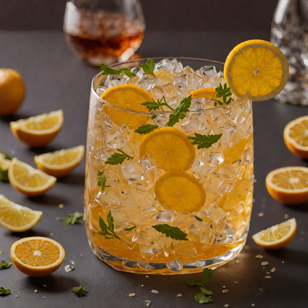 Citrus-Spiced Bourbon Tonic