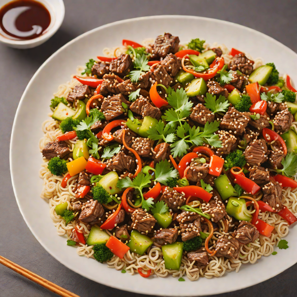 Quick Korean-Inspired Spicy Beef Stir Fry