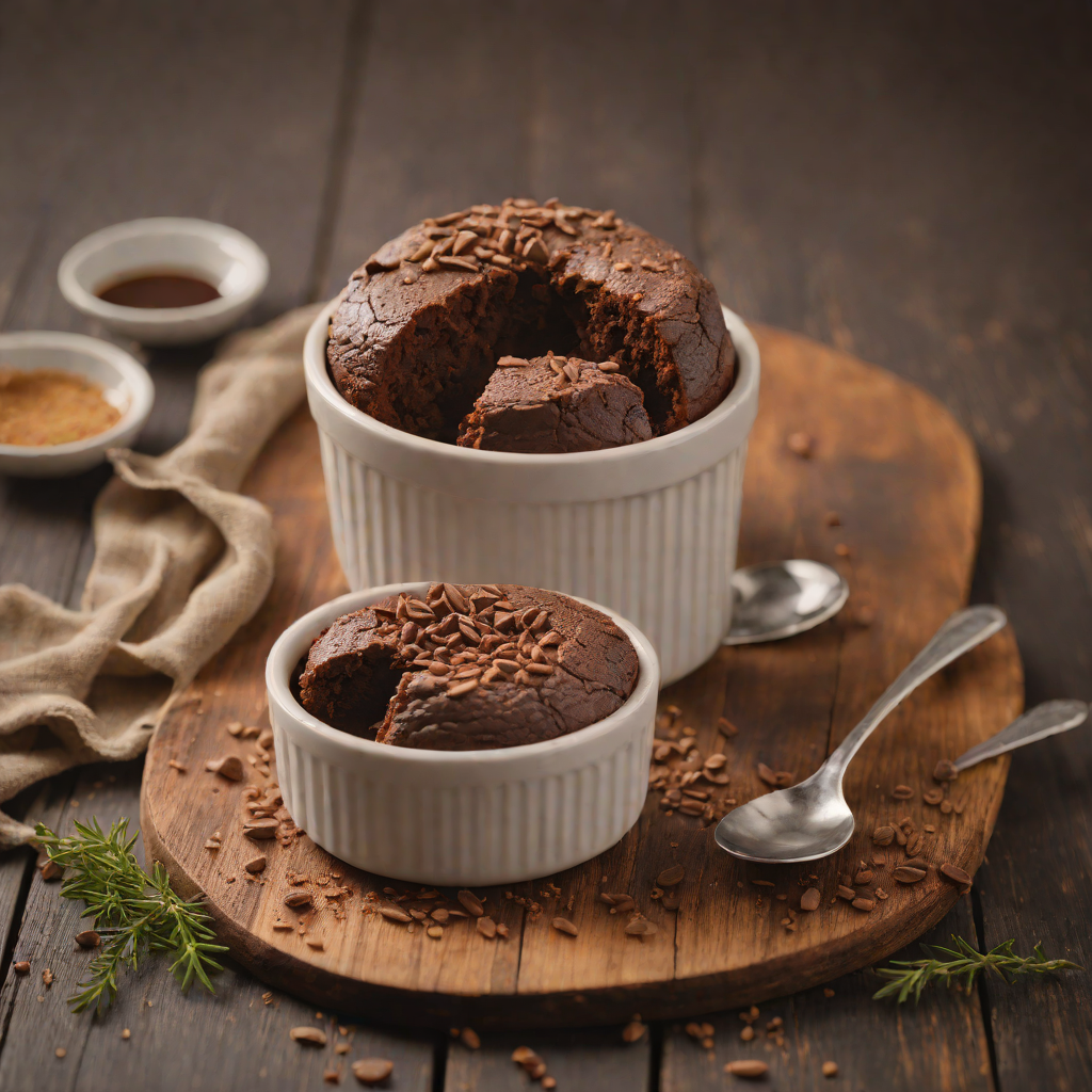 Gluten-Free Chocolate Soufflé with Espresso