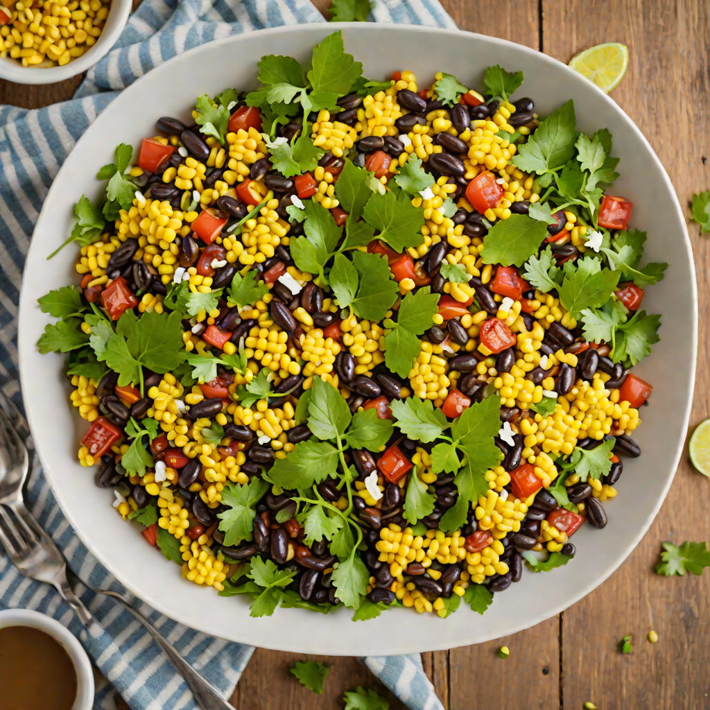 Spiced Black Bean and Corn Salad