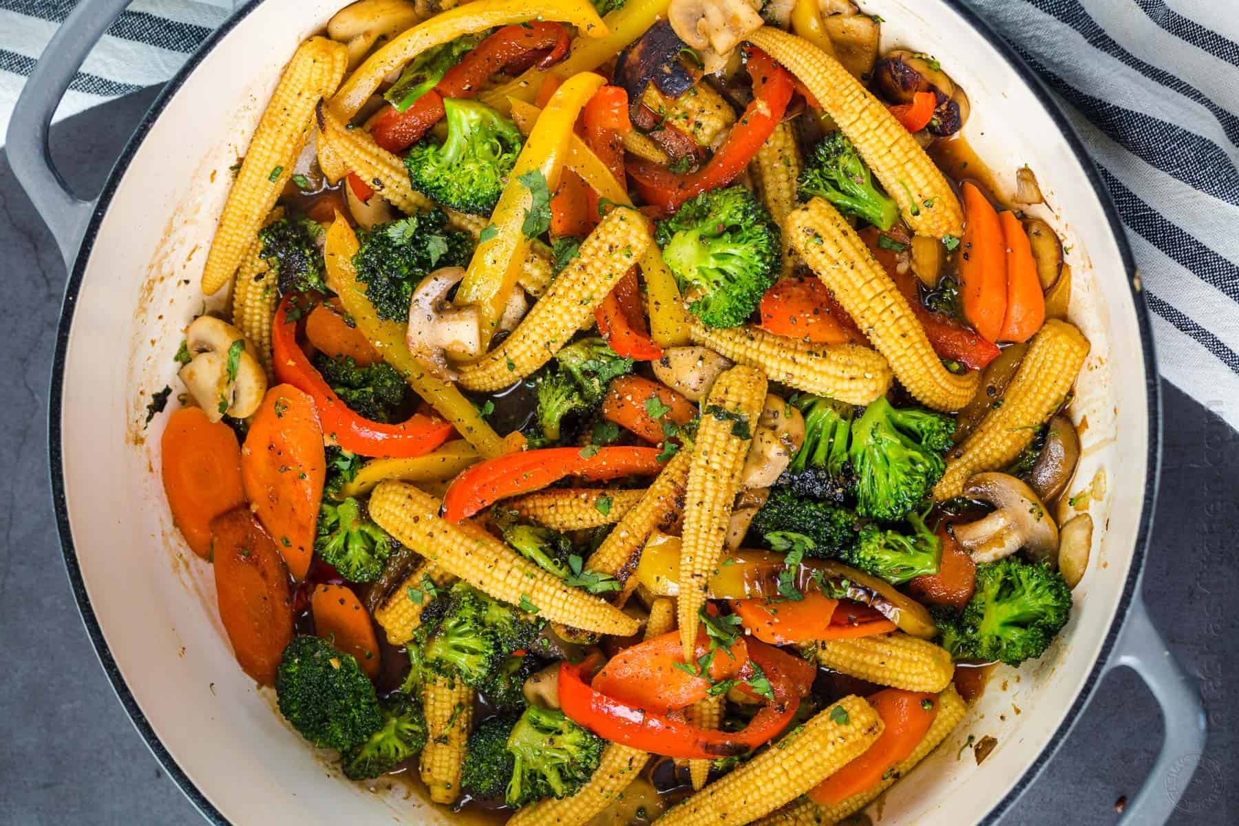 Bid for the Best Vegetable Stir-Fry