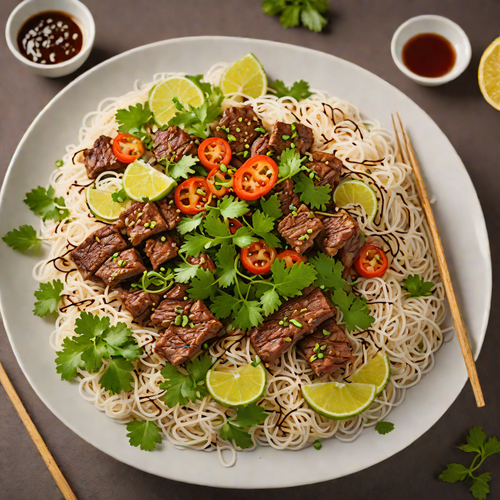 Charbroiled Lemongrass Beef Vermicelli Bowl