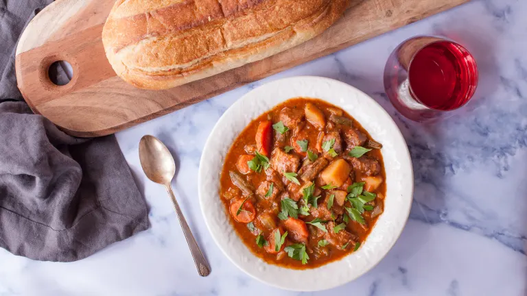 K-BID's Slow-Cooked Beef Stew